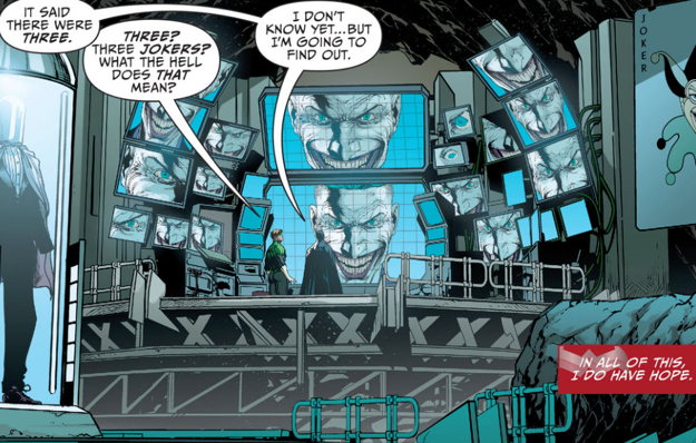 Spoilers for Batman: Three Jokers #3 herein.